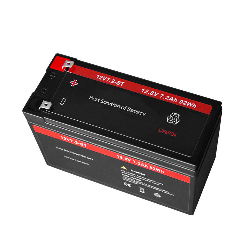 batería recargable del fosfato del hierro del litio del ODM del OEM de la batería profunda del ciclo de 7.2ah 12v Lifepo4