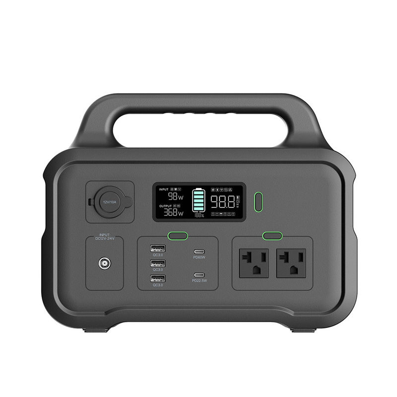 fuente de energía portátil portátil recargable de Mppt de la central eléctrica 600W con la salida de corrienta alterna