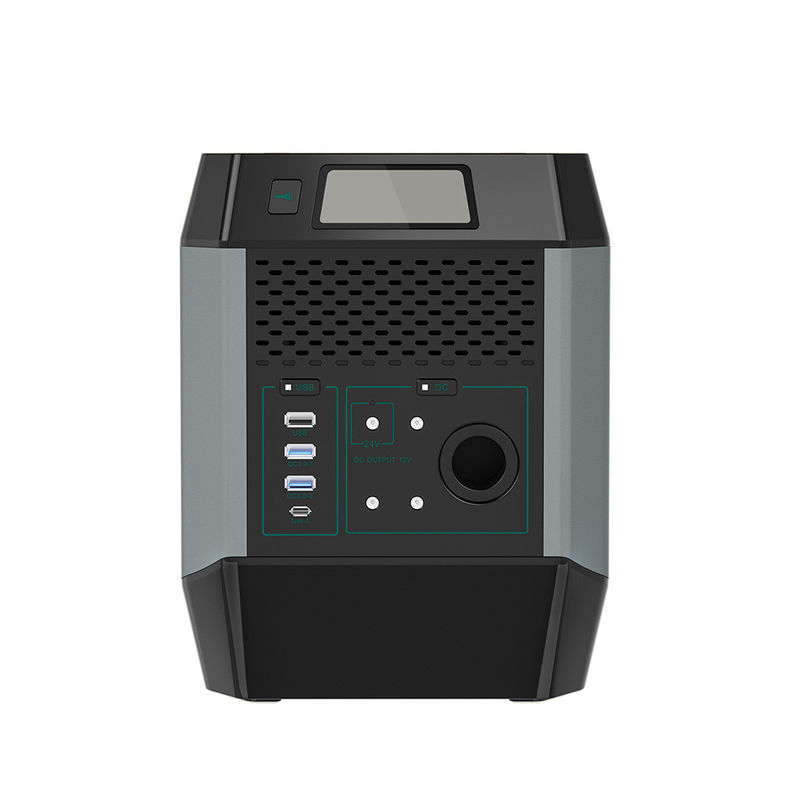 almacenamiento solar 1000w de la batería portátil recargable de la central eléctrica Lifepo4 para acampar