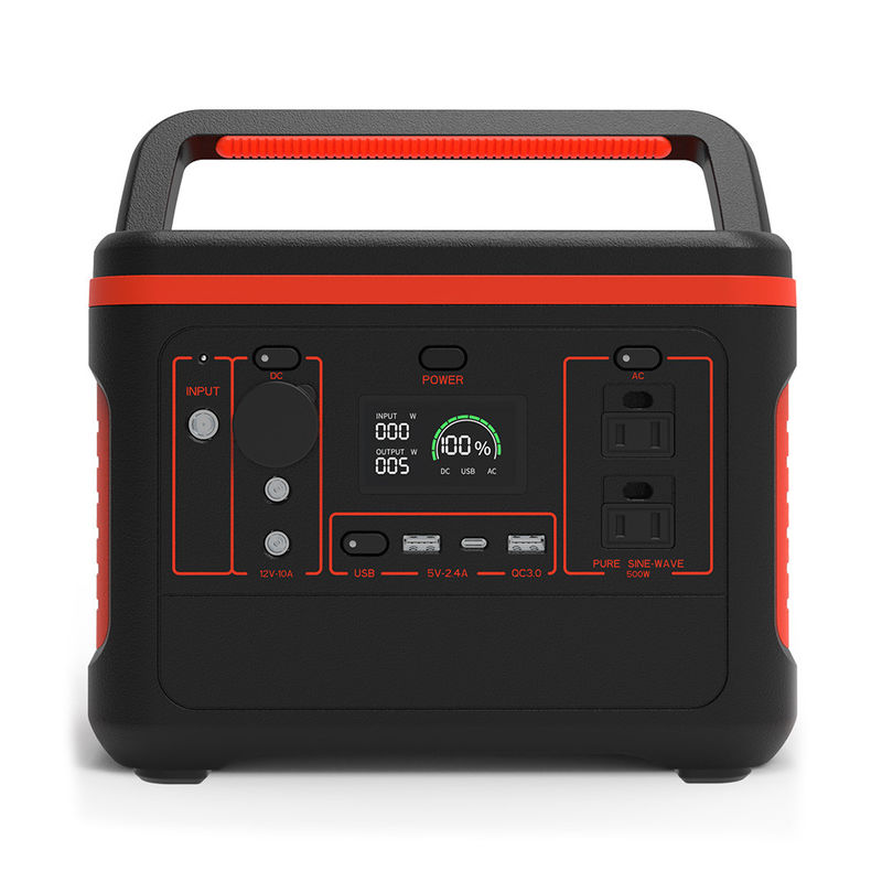 estación solar portátil recargable de la central eléctrica 22.2V 568Wh Lifepo4 para acampar