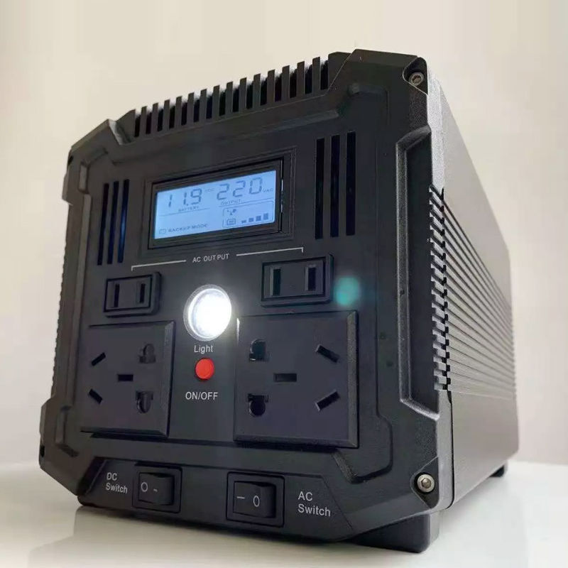 El hierro portátil del litio de la CA 12v 45ah de DC de la central eléctrica del generador Lifepo4 fosfata la energía solar de UPS