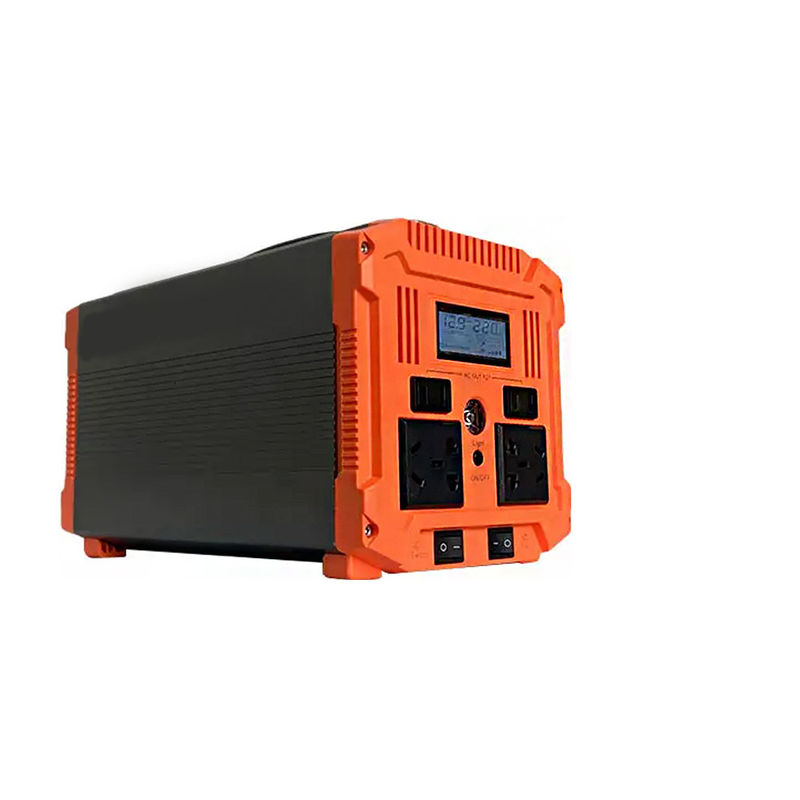 generador de poder portátil solar al aire libre de 12V 90AH 1200w UPS con el litio Ion Battery