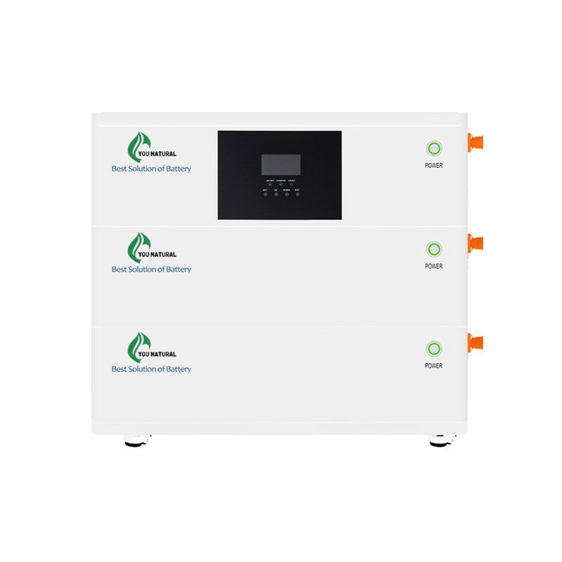 sistema 48V 10kWh del almacenamiento de energía del hogar 220V del sistema de energía solar del almacenamiento de la batería del inversor y de la batería de la rejilla
