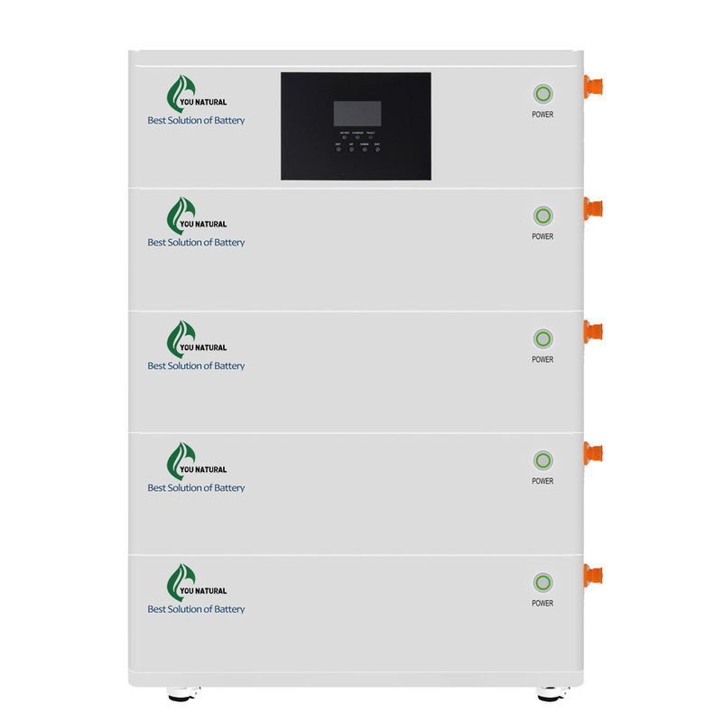 De la rejilla 5 a la batería de litio recargable 20kWh 400ah todo en un sistema de batería solar