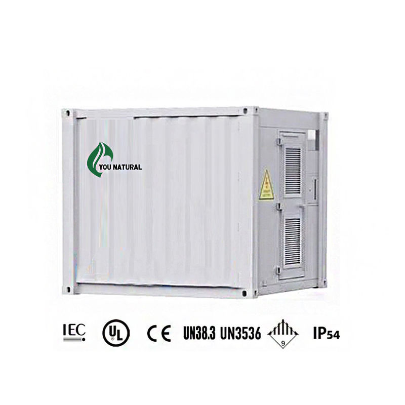 Todos en un litio Ion Phosphate Battery del envase 100kw 243kwh del sistema del almacenamiento de energía del ESS los 5ft