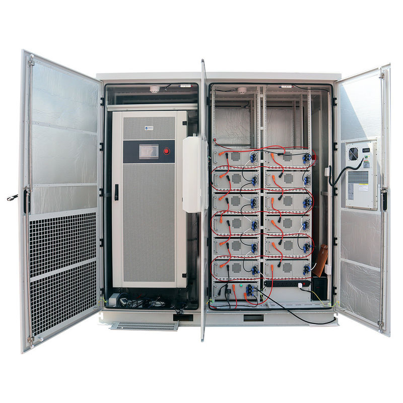 Litio comercial industrial Ion Phosphate Battery de BESS Battery Storage Cabinet 30kw 60kwh de la pequeña escala
