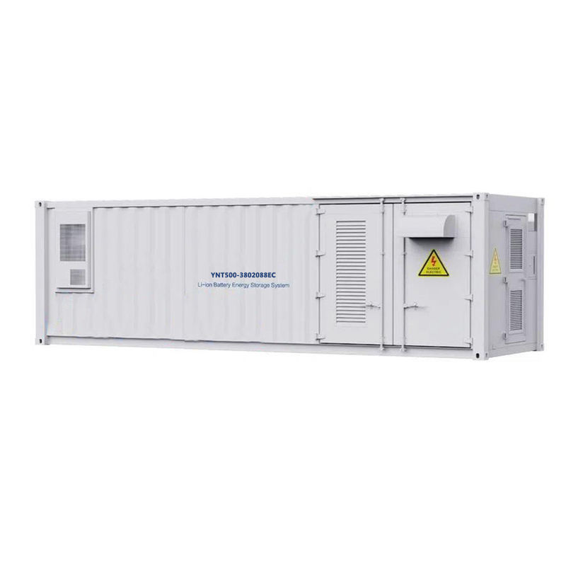 rejilla certificada CE de la energía de la batería de las soluciones 500kw LiFePo4 del contenedor de almacenamiento ESS de la energía de los 30ft