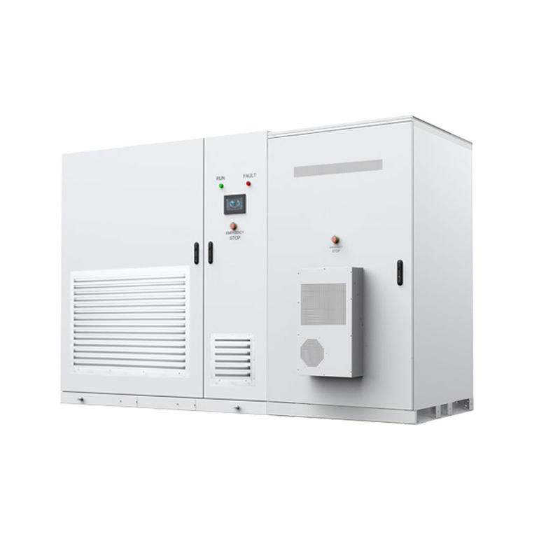 gabinete al aire libre de ión de litio de la batería de la batería IP54 del fosfato del gabinete de almacenamiento de energía de 125kW 215kWh