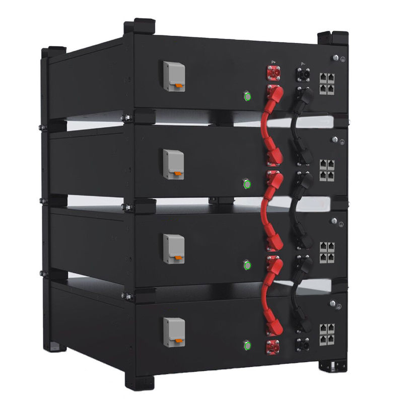 almacenamiento de Ion Battery For Solar Energy del litio de la batería 400ah del estante del servidor de 20480Wh 51.2V Lifepo4