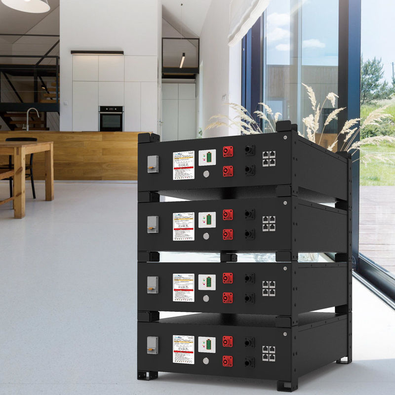 almacenamiento de Ion Battery For Solar Energy del litio de la batería 400ah del estante del servidor de 20480Wh 51.2V Lifepo4