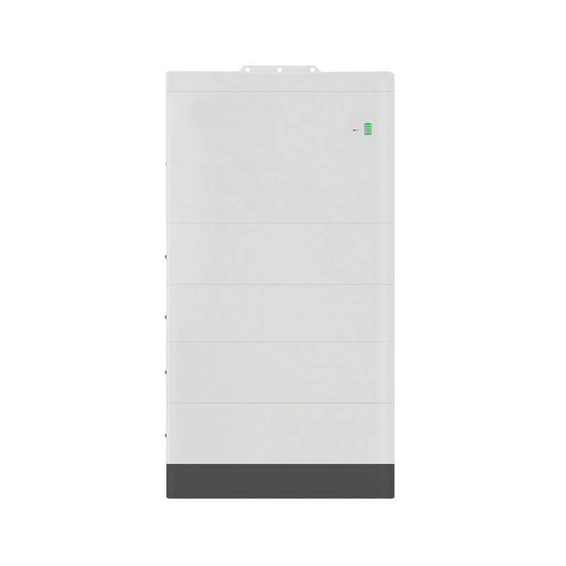 sistema de energía solar de alto voltaje apilable del almacenamiento de la batería del sistema de batería 5120Wh 51.2V 50Ah