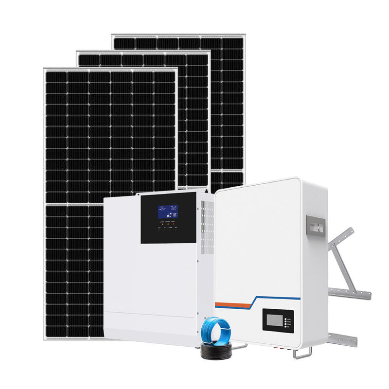 Todos en un voltio bajo de energía solar residencial del sistema 51.2V 5.1KWh de montado en la pared