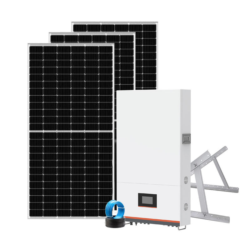 Voltio bajo 51.2V 8.2KWh residencial del sistema residencial de aluminio del picovoltio de la Sistema Solar de la rejilla