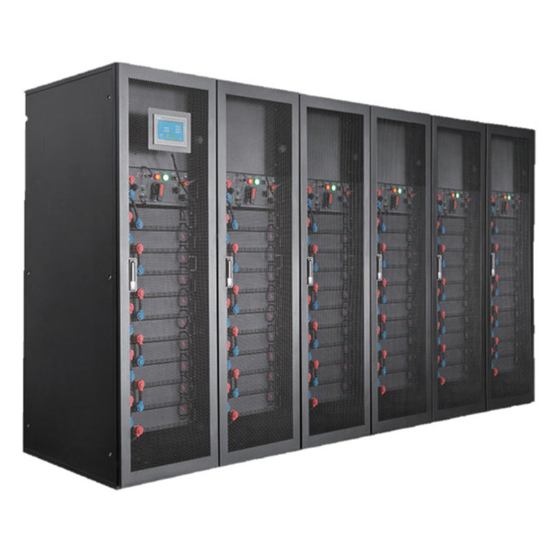 Litio Ion Backup Battery 204.8V 108AH Lifepo4 de 44,2 KVH para UPS con la exhibición de 7inch LCD