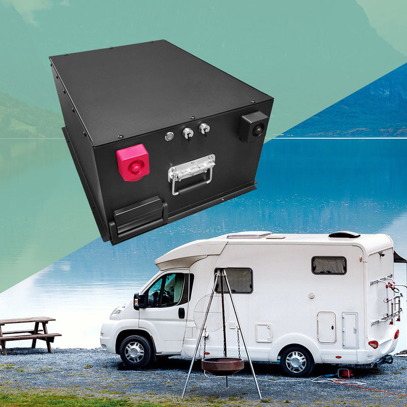 la batería profunda 2.87KWh 3000 del ciclo rv del litio de 51.2v 56ah completa un ciclo las baterías recargables de rv