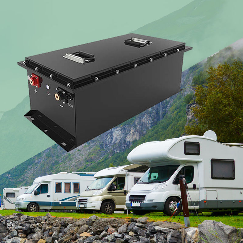 5.12KWh batería profunda 51.2v 100ah del ciclo del litio rv para los carros de golf