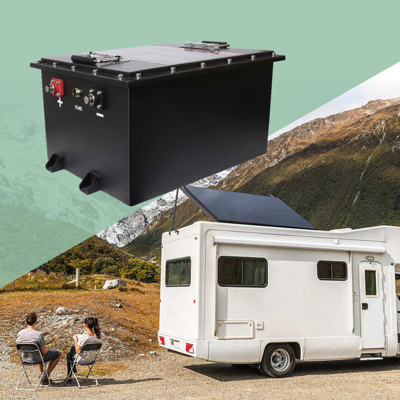 10.24KWh baterías recargables profundas de la batería 51.2v 200ah rv del ciclo rv para los touring car
