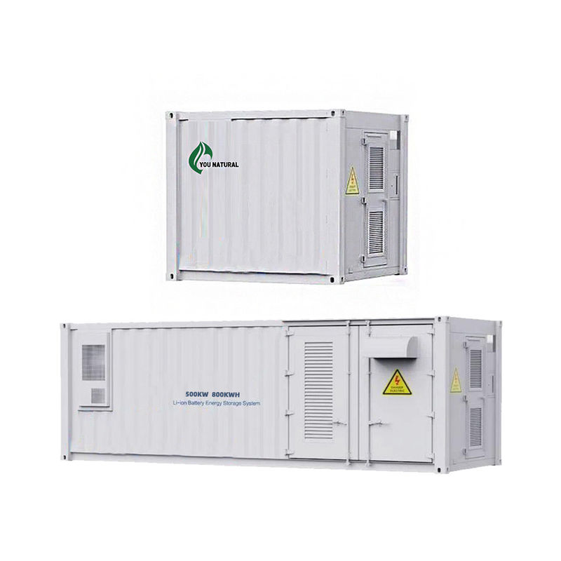 500kW 811.2kWh Sistema de almacenamiento de energía al aire libre 100kW 243kWh Batería de almacenamiento de energía
