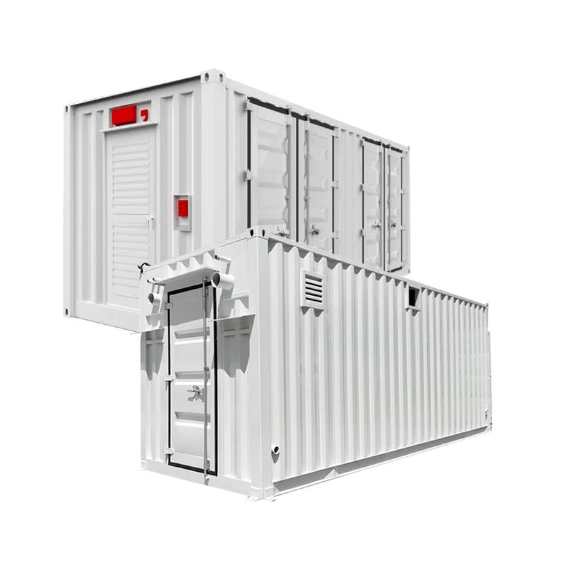 Contenedores de almacenamiento de energía de 20 pies Batería de litio hierro fosfato 500KW Sistema de almacenamiento de energía