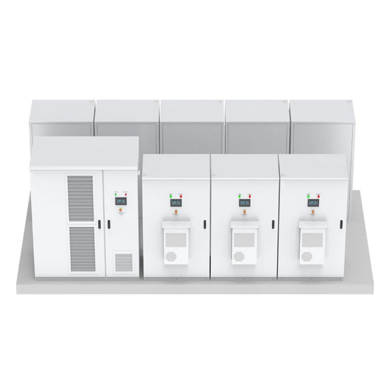 768V 500kW gabinete de almacenamiento de energía al aire libre escalable 62.5KW*8 Batería de litio