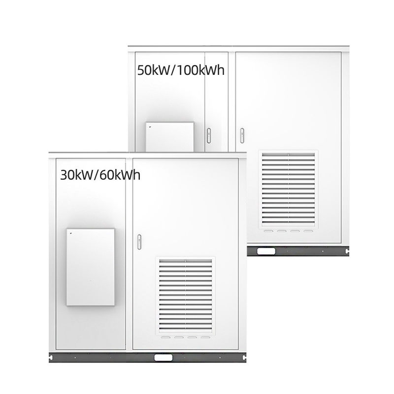 Sistema de almacenamiento de energía de gabinete exterior de 30kW 100kWh