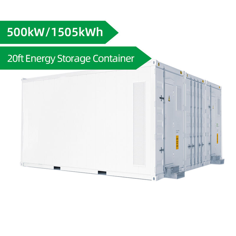 Contenedor portátil de almacenamiento de energía de alta capacidad 20 pies Sistema de almacenamiento de energía Ess para la industria