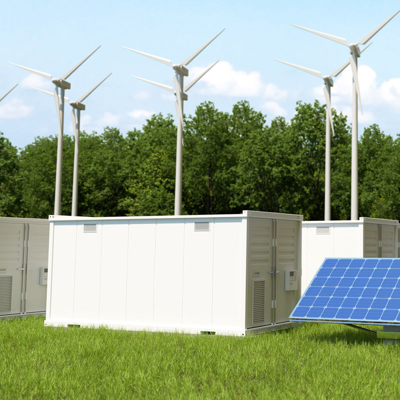 Contenedor de almacenamiento de energía con batería de litio 250 kWh para el almacenamiento en el hogar Sistema solar