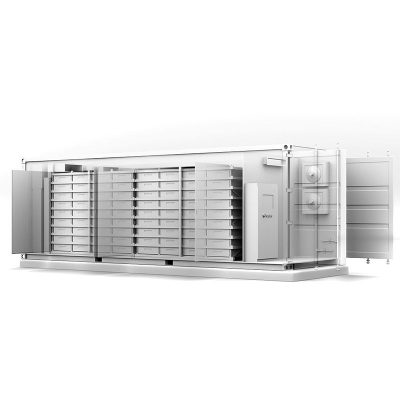 Sistema de almacenamiento de energía de batería de alta tensión 500kw 800kw 1mw Baterías de litio Bess