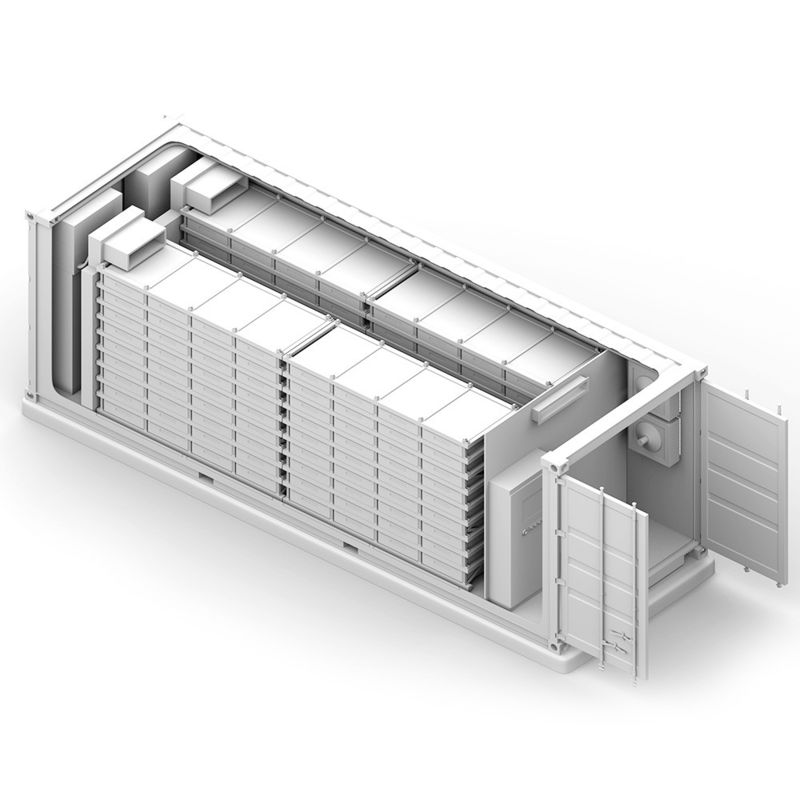 Alta tensión 500KW 1mwh Sistemas de almacenamiento de energía con batería solar Industrial 1MW BESS en contenedores Contenedor comercial