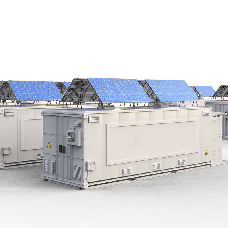Contenedor de almacenamiento de energía solar a gran escala comercial e industrial de 300 kWh a 10 mwh Contenedor batería ESS