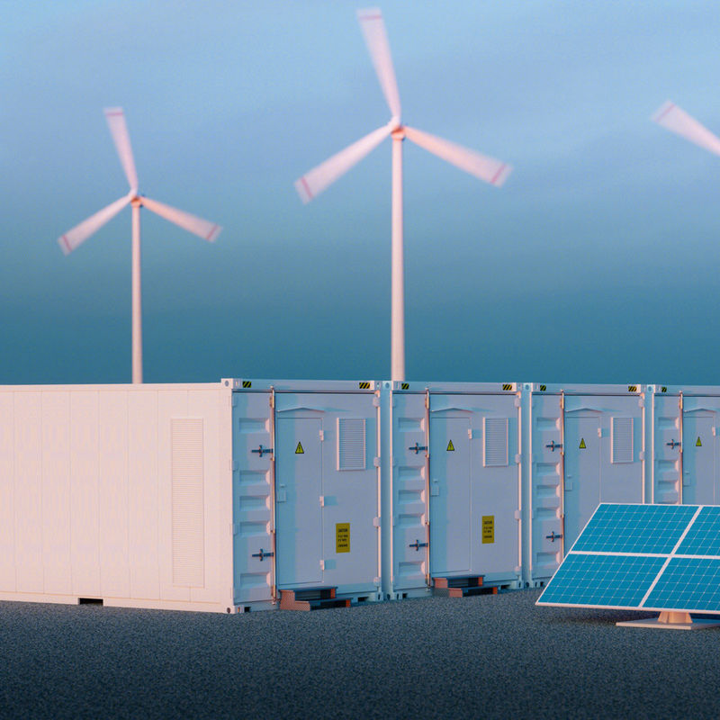 500KWH Bess Off Grid Sistema de almacenamiento de energía industrial comercial de alto voltaje con contenedor de caja de baterías Ess