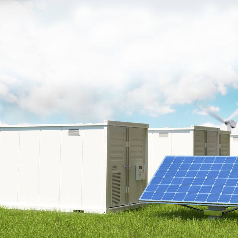 Contenedor de almacenamiento de energía solar a gran escala comercial e industrial 500kwh Contenedor Batería ESS