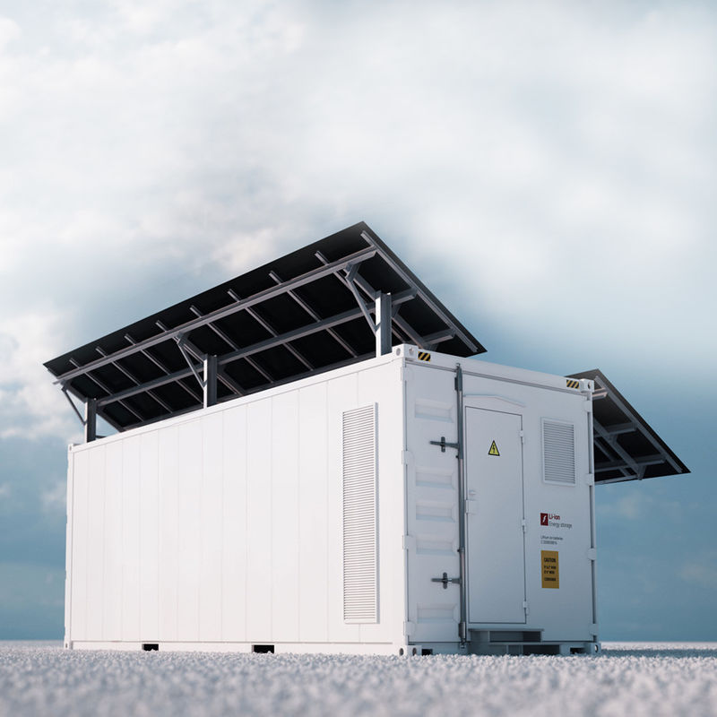 Contenedor de almacenamiento de energía Precio de fábrica Almacenamiento de energía solar 500KWh Contenedor de baterías Sistema de almacenamiento de energía Industrial