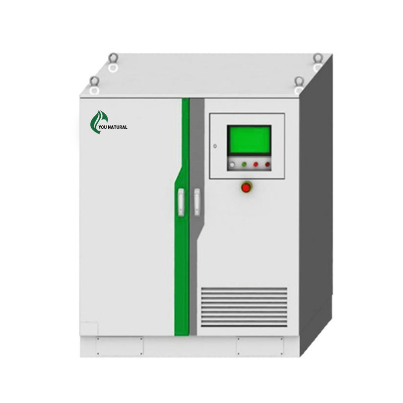 Cabinet de almacenamiento de energía natural 30kW 55kWh Sistema de gestión de energía Cabinet de batería de litio exterior