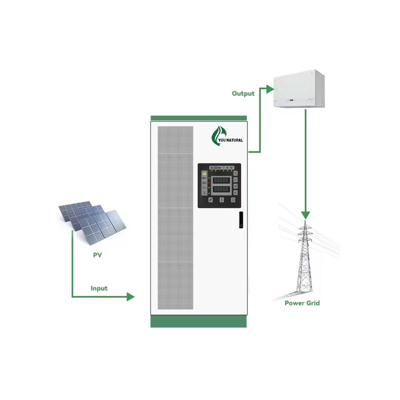 Cabinet de almacenamiento de energía de alta capacidad 30kW 55kWh Cabinet de baterías al aire libre Sistema de gestión de energía