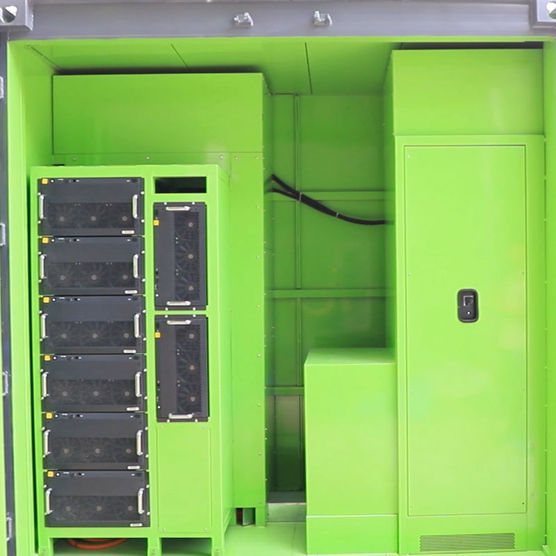 Generador diesel y batería de litio Sistema de almacenamiento de energía