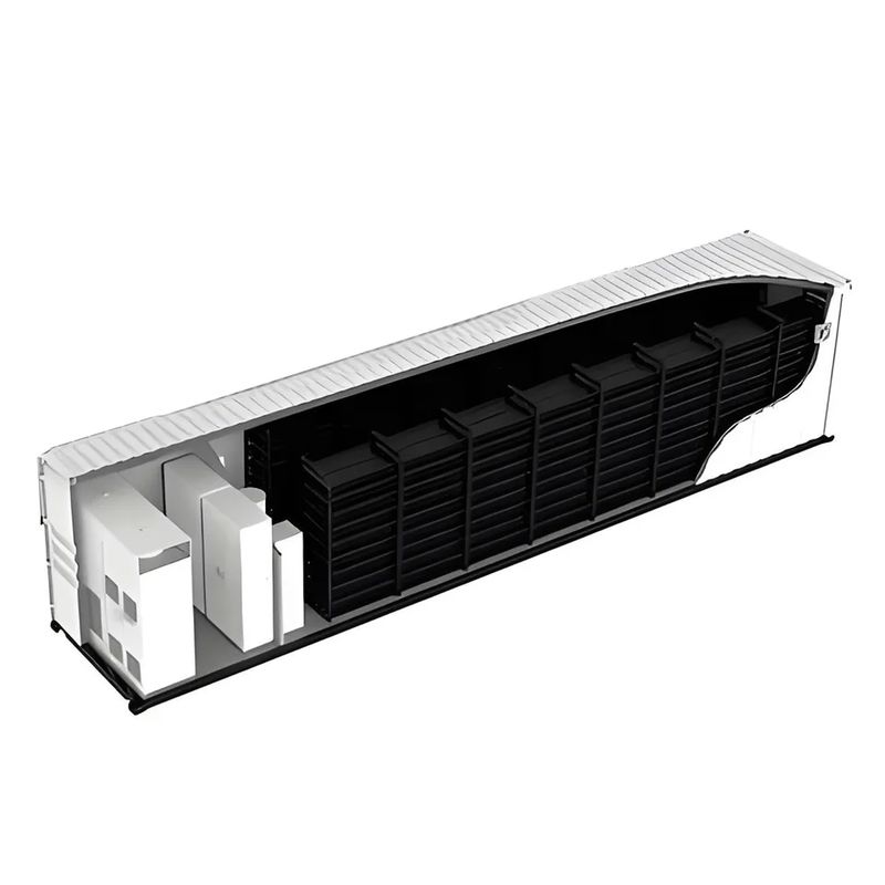 Sistema de almacenamiento de energía LFP de 75 t de nivel de carga 960-1401.6V IP54