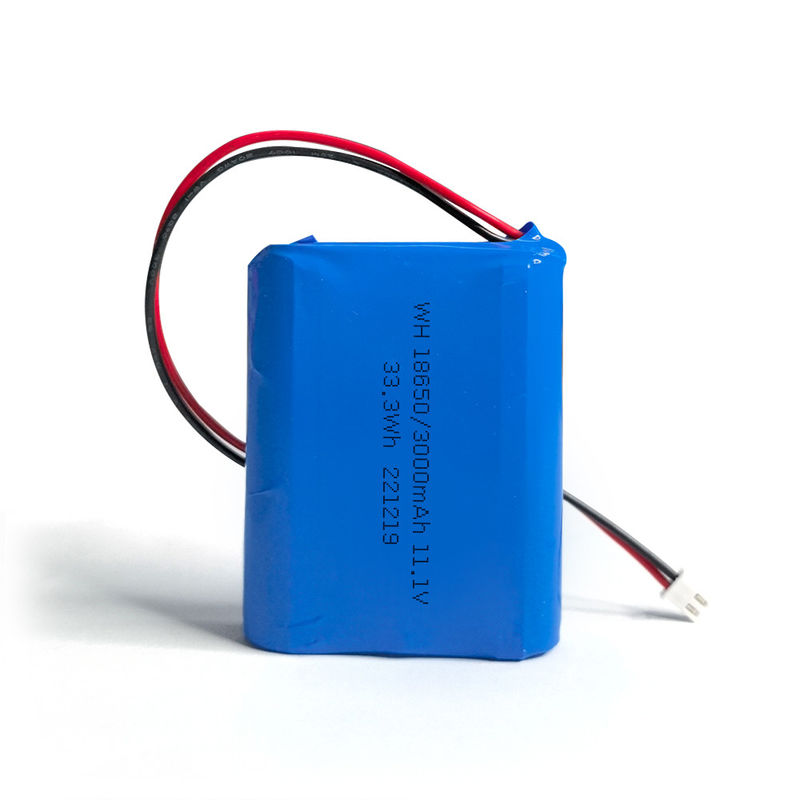 18650 Batería de litio 3.7v 7.4v 11.1v Batería de litio 800mah 1200mah 1800mah 2000mah 3000mah