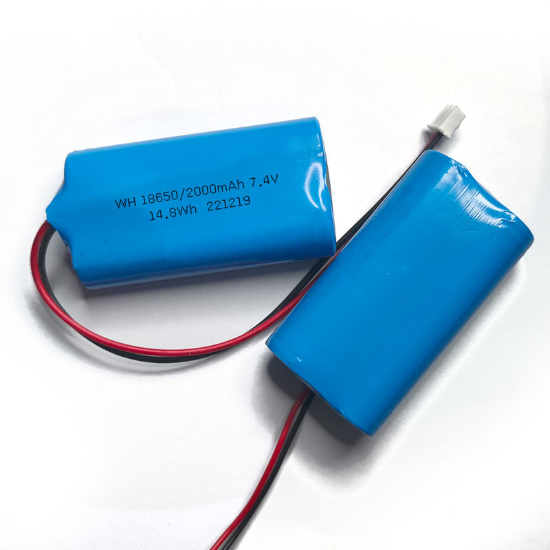 Celular recargable de iones de litio 18650 de larga duración con voltaje nominal 3.7V-11.1V 2S 3S 800mah 2000mah 3000mah