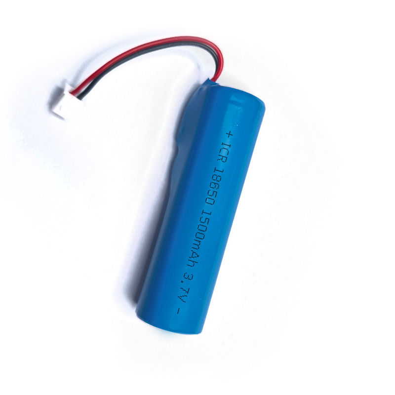 Batería recargable 18650 de larga duración con corriente de carga de 0.2C-1C y química de iones de litio