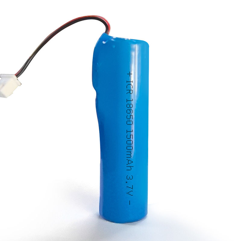 Batería recargable 18650 de larga duración con corriente de carga de 0.2C-1C y química de iones de litio