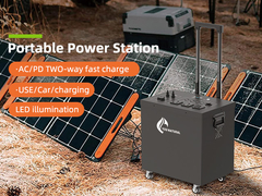 central eléctrica pura de la onda sinusoidal Lifepo4 de la capacidad grande de la central eléctrica de batería de 2500W Lifepo4